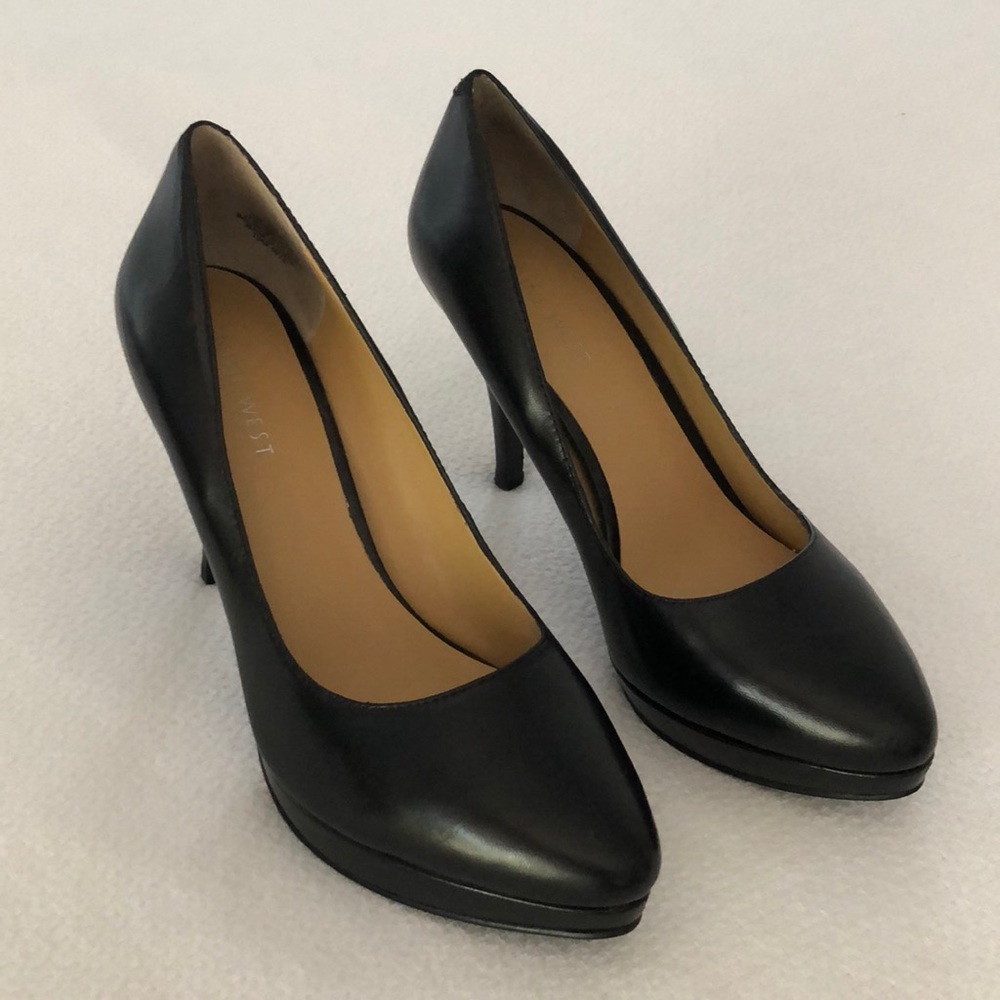 Nine West Priscilla Pump - black leather